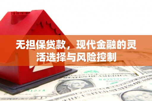三元无担保贷款，现代金融的灵活选择与风险控制