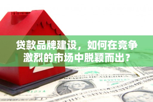 三元贷款品牌建设，如何在竞争激烈的市场中脱颖而出？