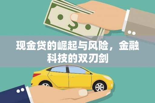 三元现金贷的崛起与风险，金融科技的双刃剑