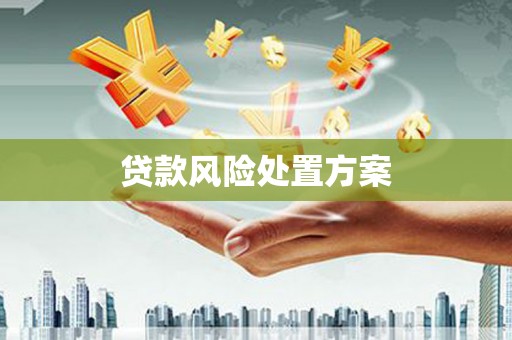 三元贷款风险处置方案