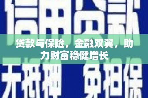 三元贷款与保险，金融双翼，助力财富稳健增长