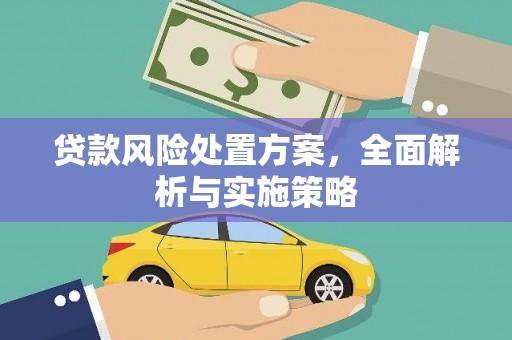 三元贷款风险处置方案，全面解析与实施策略