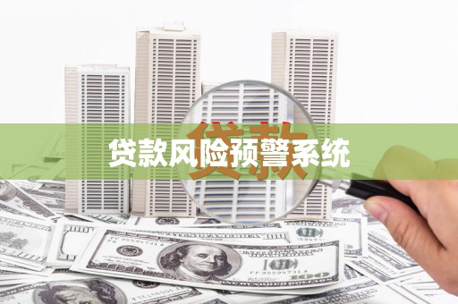 三元贷款风险预警系统